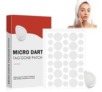 Pro Microdarts Tag'gone Patch, Skin Tag Removal, Professional Microdarts Nano Patch, Face & Body Acne Pimple Patches, Invisible Blemish Cover, Suitable for All Skin Types (1 Box)