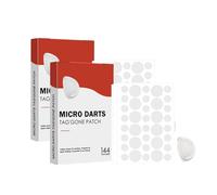 Pro MicroDarts TAG'Gone Skin Patches, Micro Pimple Plasters, Natural Nano Pimple Plasters, Anti-Acne Plasters for Covering Pimples and Blemishes for All Skin Types (2 Boxes)