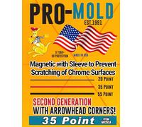 Pro-mold Box(25) Pro-Mold 35 pt. Magnetic Card Holders Holds Sleeved Card 2nd Gen, MH35SA