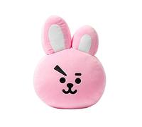 Cute Cartoon Throw Pillow Soft Plush Doll Toys Bulletproof Stuff Pillow Cushion (Rabbit, L)