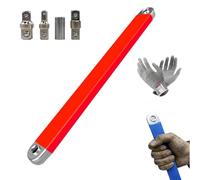 Pro - Offset Extension Wrench, Pro Zero Offset Extension Wrench, 15 Inch Impact Ready Tight Reach Tool with 1/4", 3/8", 1/2" Square Drive Adapters, Heavy Duty Steel for Automotive Repair (#3)