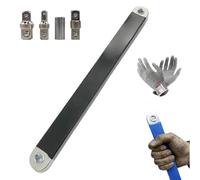 Pro - Offset Extension Wrench, Pro Zero Offset Extension Wrench, 15 Inch Impact Ready Tight Reach Tool with 1/4", 3/8", 1/2" Square Drive Adapters, Heavy Duty Steel for Automotive Repair (#2)