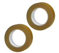 Pro Paper Packing Tape | Eco-Friendly, Recyclable, and Biodegradable | Strong and Heavy-Duty Tape for Packaging | Sustainable Brown Paper Tape for Eco Packaging Tape (2, 25mm)