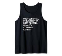 Pro Philadelphia Soft Pretzel Quality Control Expert Tank Top