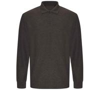 Pro Piqué Long-Sleeved Polo Shirt PRO RTX Charcoal 4XL