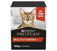 PRO PLAN Cat Multivitamins Supplement | Supports vitality, overall health| with vitamin B complex | Adult and Senior cats | Powder 120 g