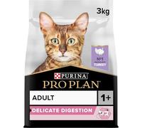 PRO PLAN Delicate Digestion Turkey Dry Cat Food 3kg