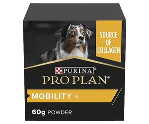 Pro Plan Dog Mobility Supplement | Hip and Joint support | with Green Lipped Mussel, Collagen, Glucosamine, Chondroitin | all breeds | Adult and Senior dogs | Powder 60 g