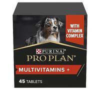 Pro Plan Dog Multivitamins Supplement | Supports vitality, overall health| with vitamin B complex | all breed | Adult and Senior dogs | 45 Tablets