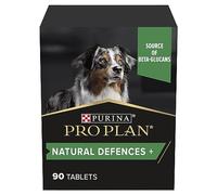 PRO PLAN Dog Natural Defences Supplement | Immune health support, immune system, antibody production | with Yeast, beta glucans | all breed | Adult and Senior dogs | 90 Tablets