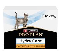 PRO PLAN Veterinary Diet Hydra Care Wet Cat Food - 10x75g Pouches