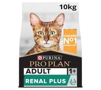 PURINA PRO PLAN Renal Plus Chicken Dry Adult Cat Food 10kg x 2