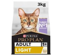Pro Plan Light Weight Management Adult Turkey Dry Cat Food - 3kg