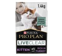 Purina Pro Plan LiveClear Kitten - Turkey - 1.4kg