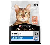 PRO PLAN Longevis Senior Dry Cat Food - Salmon - 3kg