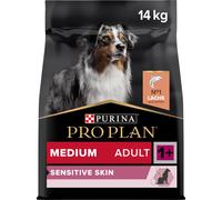 PRO PLAN? Medium Adult Dog Sensitive Skin Dry Dog Food with Salmon 14kg
