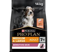 PRO PLAN 7+ Sensitive Skin Senior Medium and Large Dry Dog Food Salmon 14kg