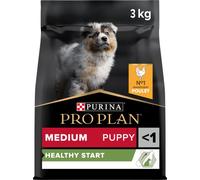 PRO PLAN Medium Puppy Healthy Start up to 12-15 Months Dry Dog Food Chicken 3kg Pack