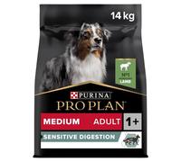 Pro Plan Medium Sensitive Digestion Lamb Dry Dog Food - 14kg