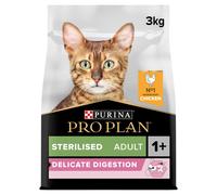 PRO PLAN Neutered Delicate Digestion Chicken Dry Cat Food - 3kg