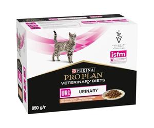 Pro Plan Purina Cat Food Veterinary Diets UR St/Ox Urinary Fish 10 x 85 g