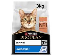 PRO PLAN Senior 7+ Longevis Salmon Dry Cat Food - 3kg