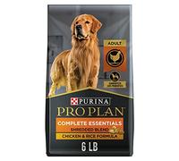 Pro Plan Shredded Blend Dry Dog Food, Adult Chicken And Rice Formula, 6 Pound Bag