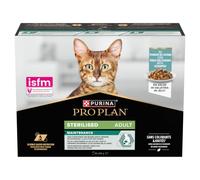 PRO PLAN Sterilised Maintenance in Jelly Wet Cat Food pouch 10x85g