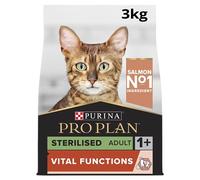 PRO PLAN Sterilised Vital Functions Salmon Adult Dry Cat Food 3kg