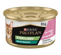 PRO PLAN STERILIZED - Salmon and Tuna Terrine - Meal boxes for adult cats
