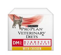 PRO PLAN VETERINARY DIETS DM Diabetes Management Wet Cat Food - Chicken - 10 x 85g