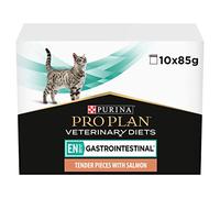 PRO PLAN VETERINARY DIETS Feline EN Gastroenteric Cat Food Salmon 85g x 40 Pouches