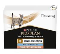 Veterinary Diets NF Renal Function Salmon Wet Cat Food Advanced Care - 10 x 85 g