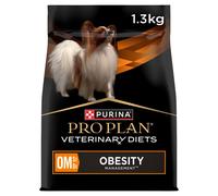 PRO PLAN VETERINARY DIETS OM Obesity Management Small and Mini Breed Dry Dog Food - 1.3kg
