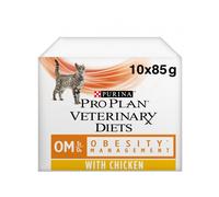 PURINA PRO PLAN Veterinary Diets Feline OM Obesity Management - Chicken - Multibuy: 40 x 85g