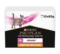 PRO PLAN VETERINARY DIETS UR Urinary Wet Cat Food Chicken 4(10x85 g)