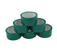 Pro Plast 6 x Branded ® GREEN Coloured Packing Parcel Tape 50mm x 66M