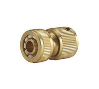Pro Platinum Brass Female Hose Fitting - Half Inch Brass - Threaded Tap Connector - Individually Card On A Full Colour Card