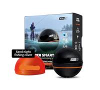 PRO Plus 2.0 Castable and Portable WiFi Fish Finder Depth for Kayaks Boats on Shore Ice Fishing/Smart Sonar(Plus 2.0 with cover)