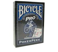 Pro Poker Peek BICYCLE Deck - Blue Back (US Playing Card Company)