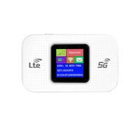 Pro Portable WiFi Router - 5G/4G Mobile WiFi Hotspot for Travel, Camping & Remote Work, High Speed Internet with SIM Slot, Supports 10 Connected Devices (White)