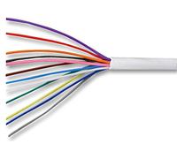 Pro Power 12CAL MCCA Alar m/Signal Cable, CCA Conductors 12-Core PVC Jacket White 100 m