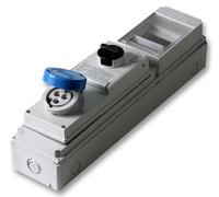 Pro Power - 16A, 240V, Switched Interlocked Cee Socket With Rcd Compartment, 2P+E, Blue