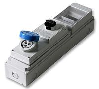 PRO POWER 16A 415V Switched Interlocked CEE Socket with RCD | 5-Pin Red Surface Mount Outlet, IP44/IP55, Lockable - SQE1665.5FM