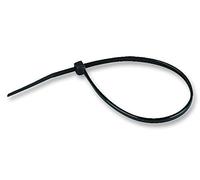 PRO POWER 200mm x 4.6mm Black Cable Ties - Heavy Duty Nylon Zip Ties (Pack of 1000) - PP01598