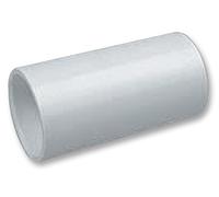 PRO POWER 20mm Straight Coupler - White Conduit Connector for Round Conduit - Single Pack - SC20