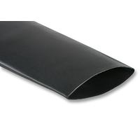 PRO POWER 3:1 Adhesive Lined Heat Shrink Tubing, 39mm x 1.2m, Black - Semi-Rigid Polyolefin Cable Protection - HS124 1.2M