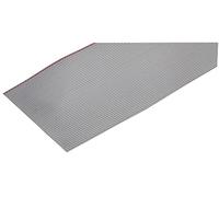 PRO POWER 50-Core 28AWG Ribbon Cable, 30.5m Grey - Flat Internal Connection Wire with Red Polarity Line - PP1108