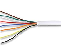 Pro Power 8CAL MCCA Alar m/Signal Cable, CCA Conductors 8-Core, PVC Jacket White, 100 m