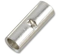 PRO POWER Butt Splice Connector, 4.5mm - 10 Pack, Uninsulated Wire Connector